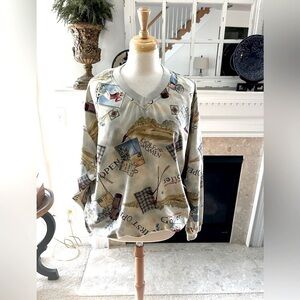 Vintage Tail Multicolor Women’s Golf Graphic All Weather Pullover